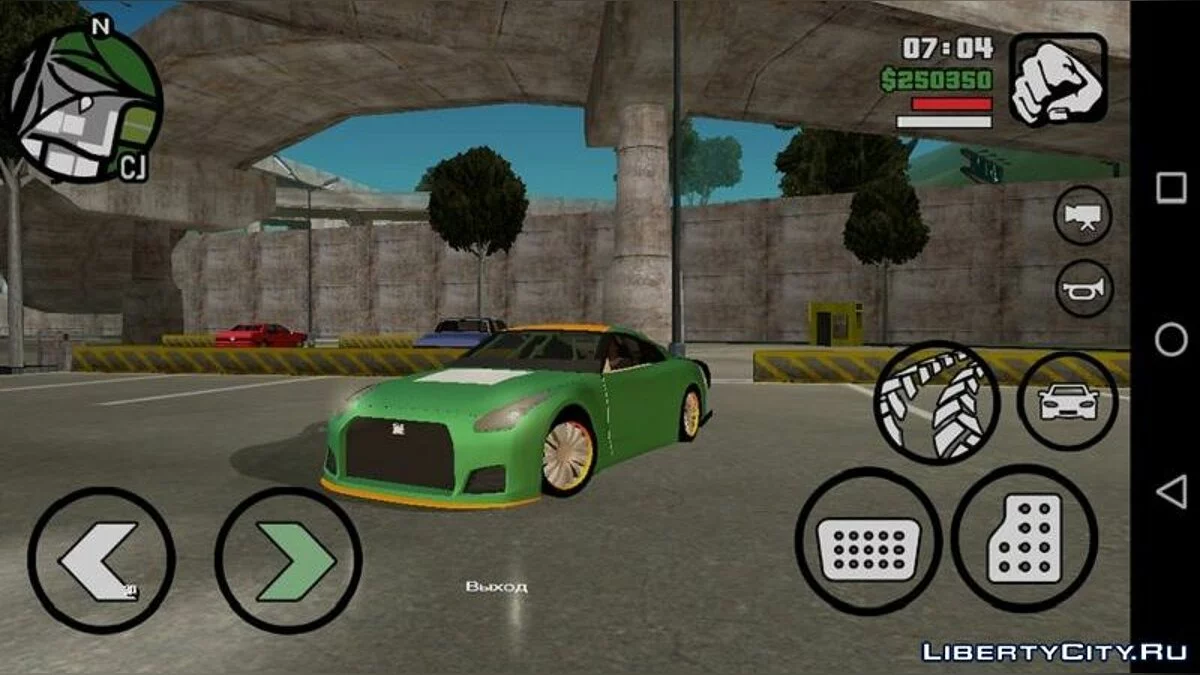 Nissan GTR R-35 Top Speed (nur DFF) / GTA San Andreas (iOS, Android)