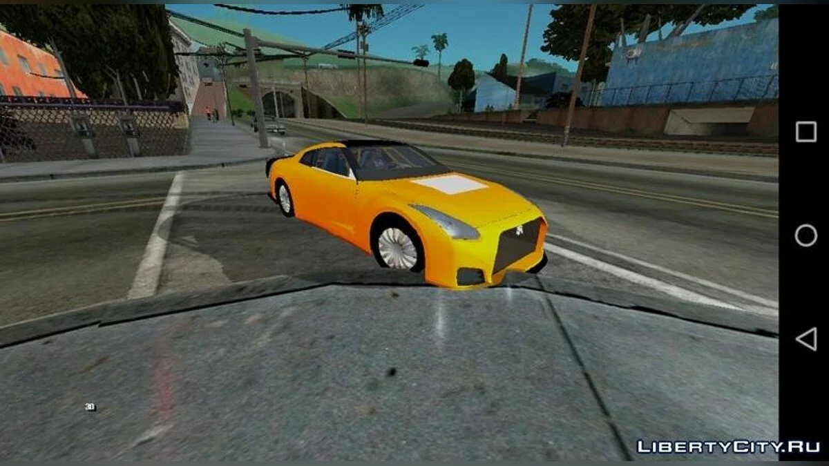 Nissan GTR R-35 Top Speed (nur DFF) / GTA San Andreas (iOS, Android)