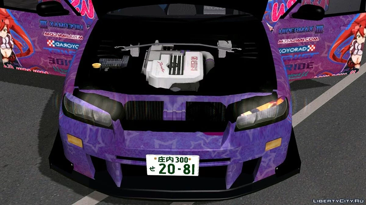 Nissan GTR R34 / GTA San Andreas (iOS, Android)