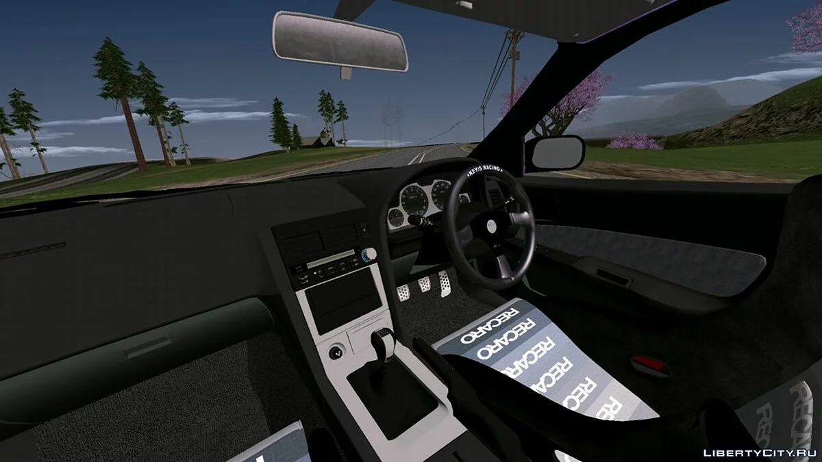 Nissan GTR R34 / GTA San Andreas (iOS, Android)