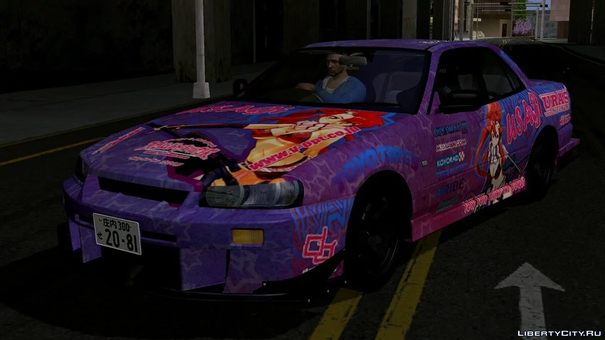 Nissan GTR R34 / GTA San Andreas (iOS, Android)