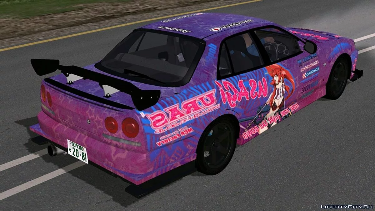 Nissan GTR R34 / GTA San Andreas (iOS, Android)