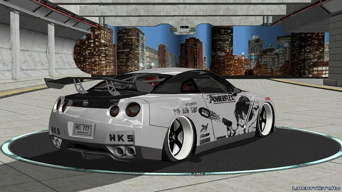 Nissan GTR R35 / GTA San Andreas (iOS, Android)