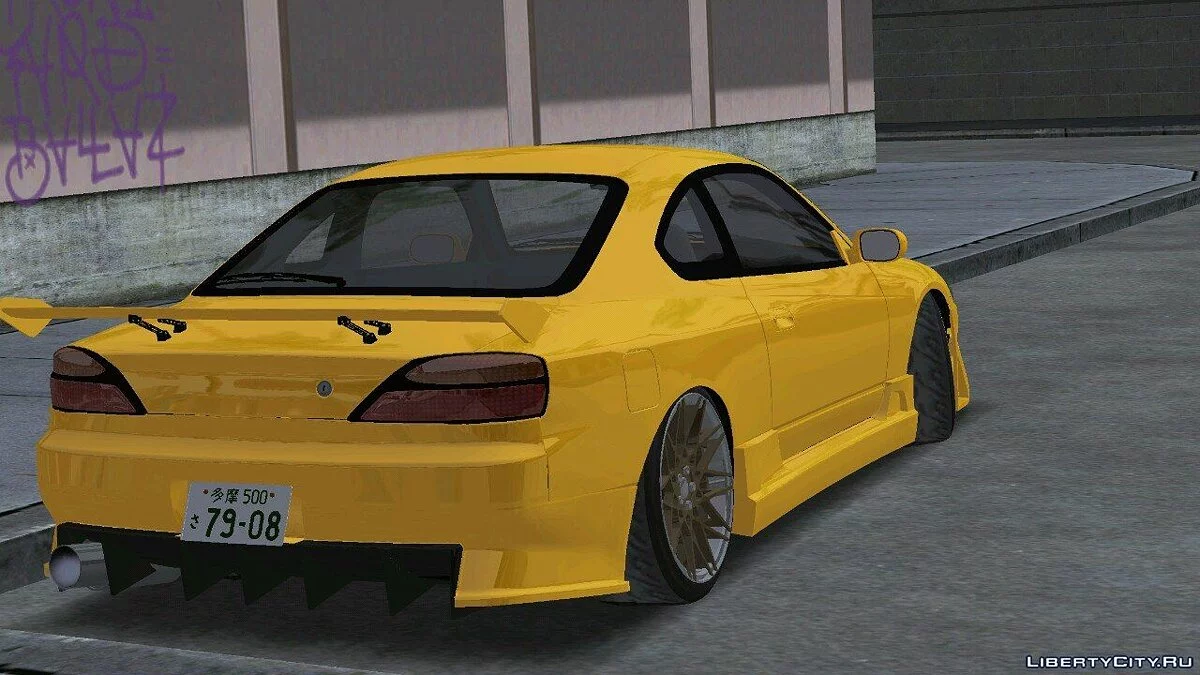 Nissan Silvia S15 Turun (hanya DFF) / GTA San Andreas (iOS, Android)