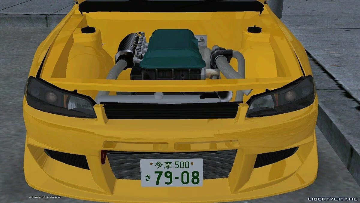 Nissan Silvia S15 Turun (hanya DFF) / GTA San Andreas (iOS, Android)