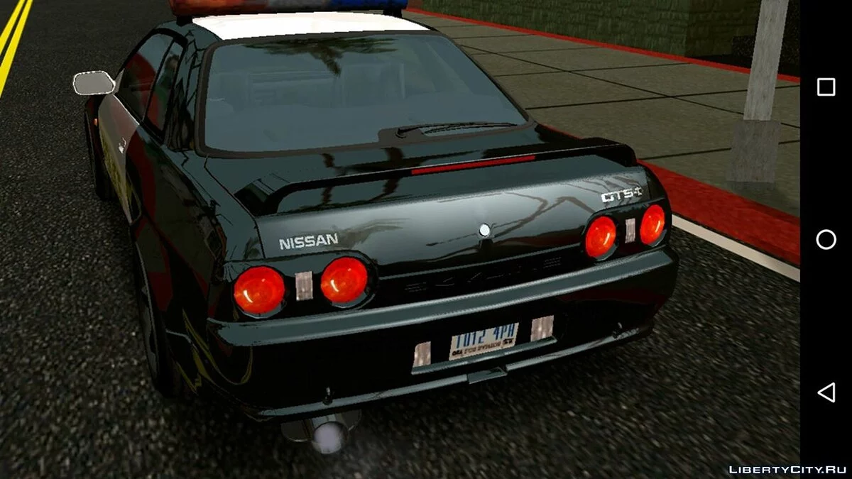 Nissan Skyline R32/34 Police (DFF only) / GTA San Andreas (iOS, Android)
