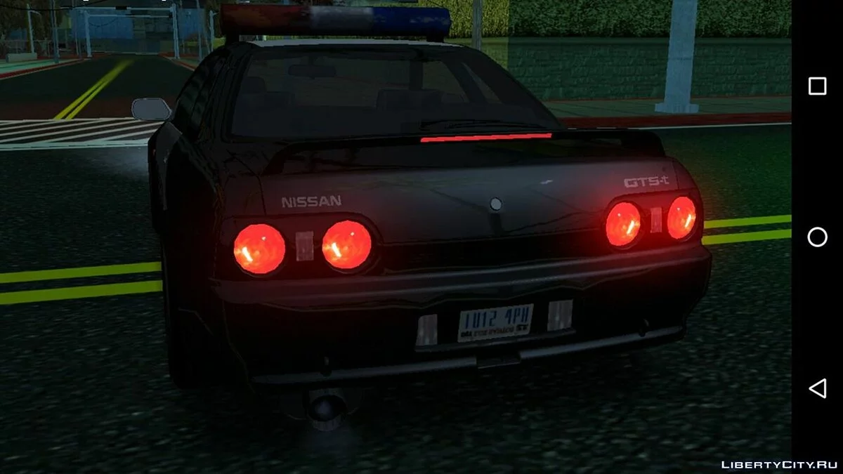 Nissan Skyline R32/34 Police (DFF only) / GTA San Andreas (iOS, Android)