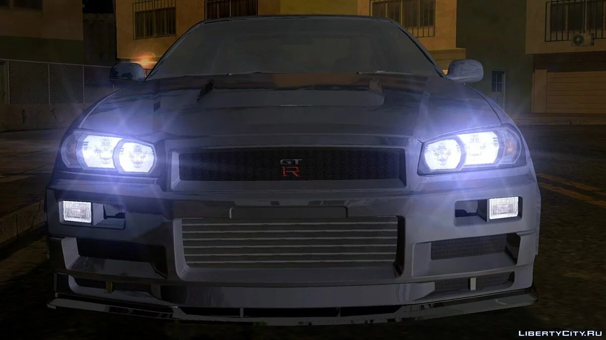Nissan Skyline R34 GT-R (лише DFF) / GTA San Andreas (iOS, Android)