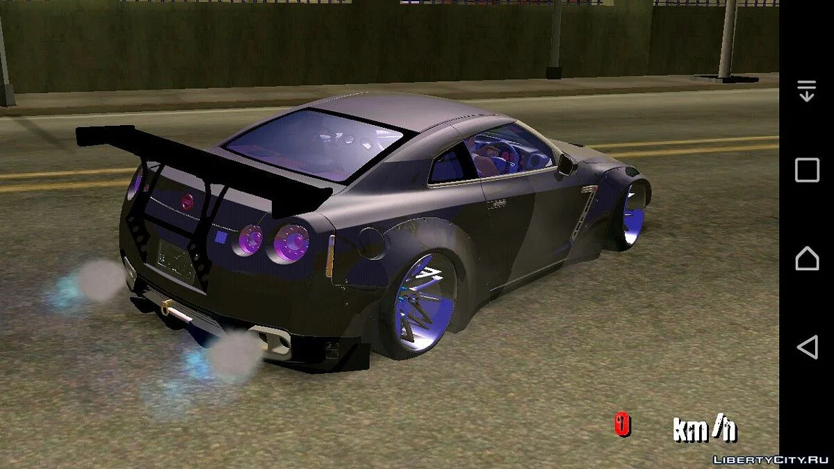 Nissan GTR 35 (DFF only) / GTA San Andreas (iOS, Android)