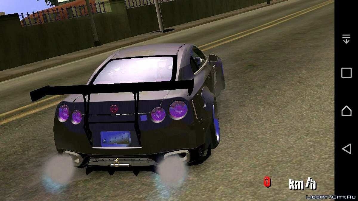 Nissan GTR 35 (DFF only) / GTA San Andreas (iOS, Android)