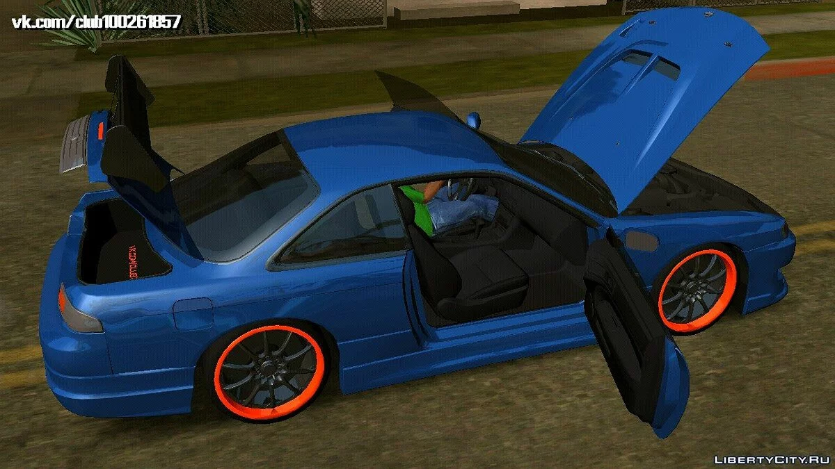 Nissan Silvia S14 200SX (DFF only) / GTA San Andreas (iOS, Android)