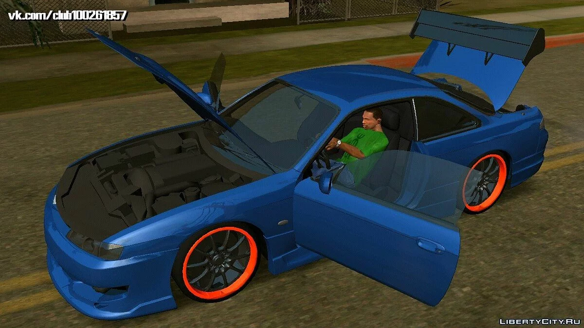 Nissan Silvia S14 200SX (DFF only) / GTA San Andreas (iOS, Android)