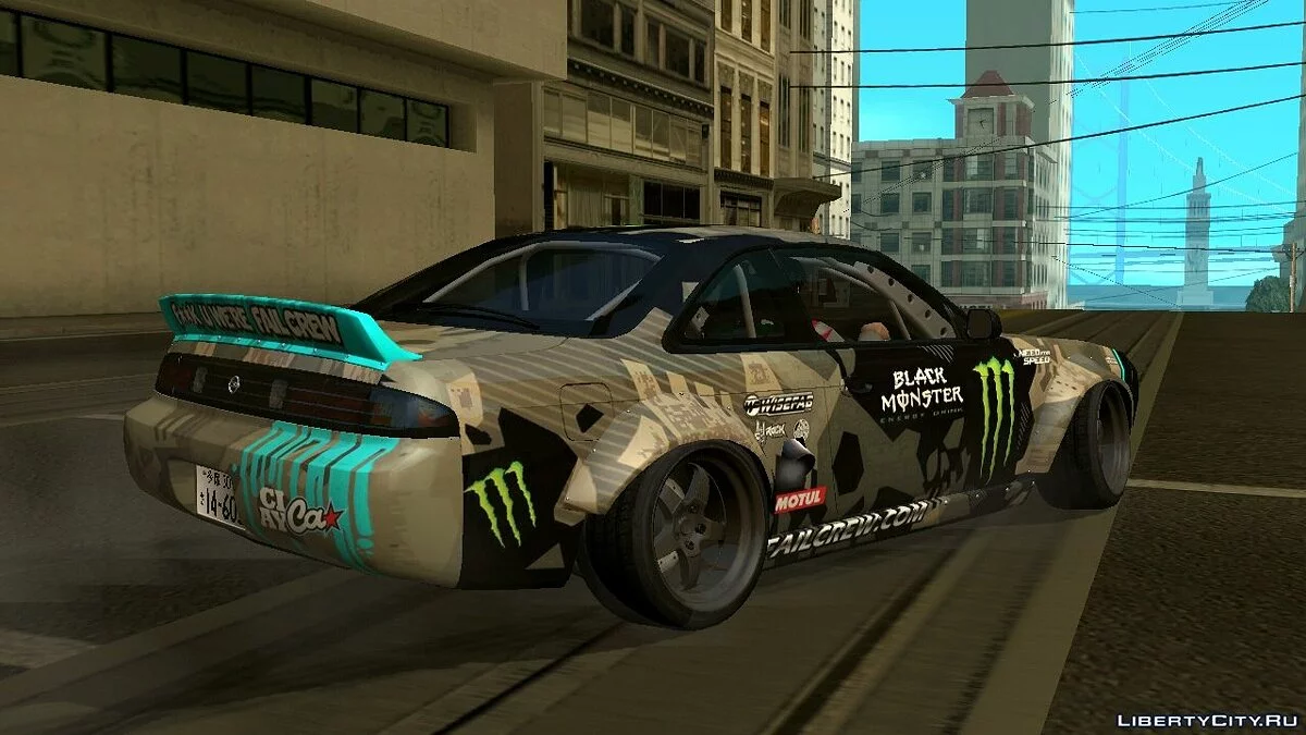 Nissan Silvia S14 / GTA San Andreas (iOS, Android)