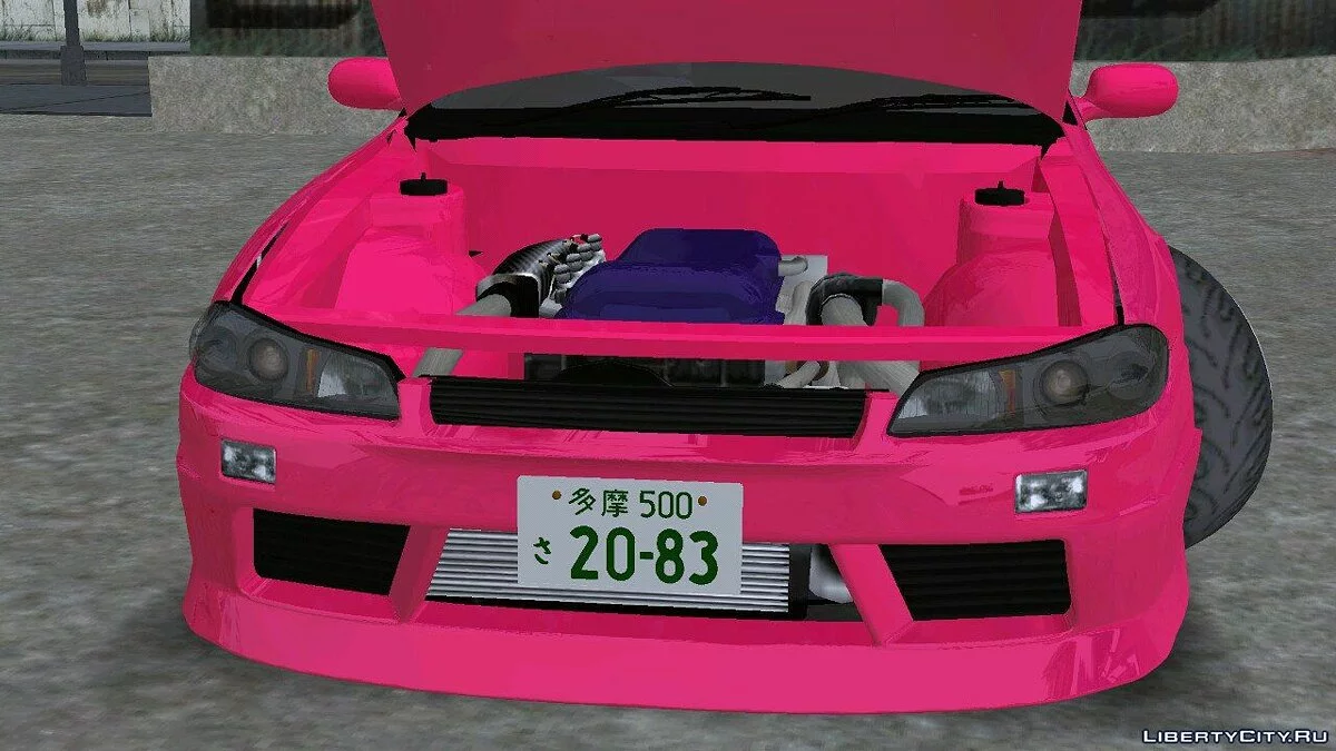 Nissan Silvia S15 (solo DFF) / GTA San Andreas (iOS, Android)