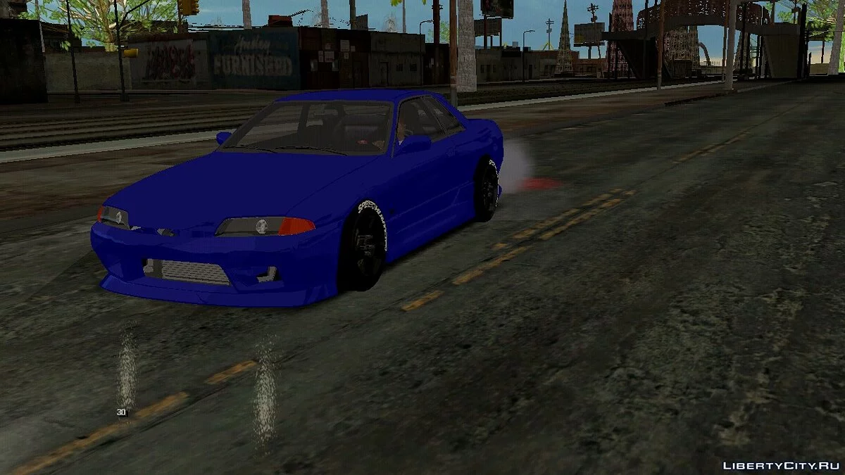 日产 Skyline Drift Works (仅 DFF) / GTA San Andreas (iOS, Android)