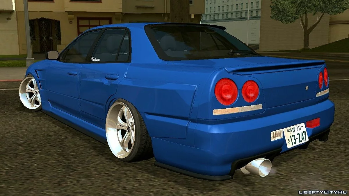 نيسان سكايلاين ER34 (DFF فقط) / GTA سان أندرياس (iOS، أندرويد)