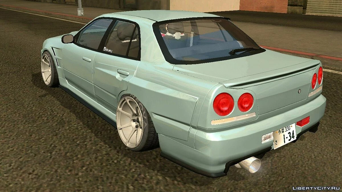 Nissan Skyline ER34 wide body (solo DFF) / GTA San Andreas (iOS, Android)