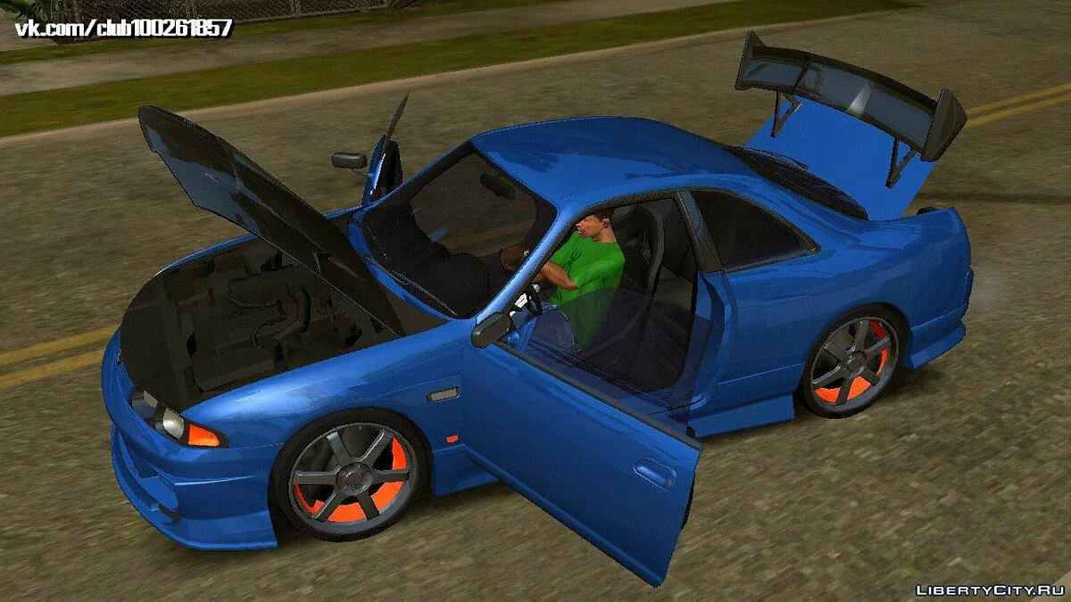 نيسان سكايلاين آر 33 إس جي إم (DFF فقط) / GTA سان أندرياس (iOS، أندرويد)