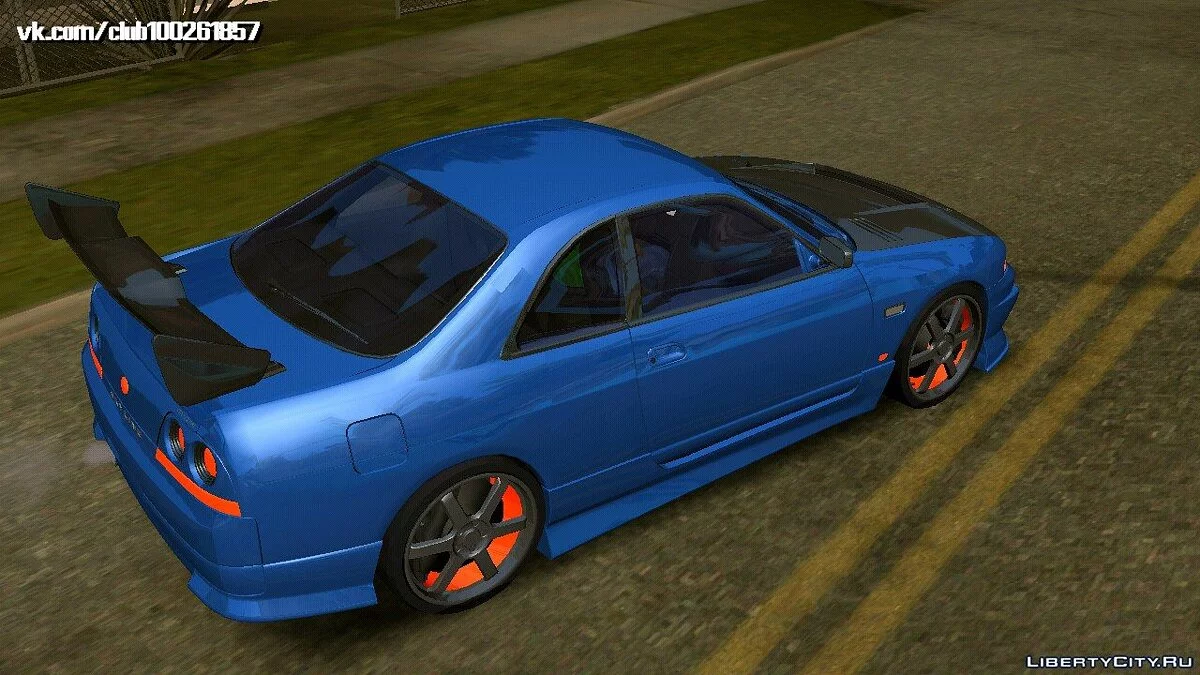 نيسان سكايلاين آر 33 إس جي إم (DFF فقط) / GTA سان أندرياس (iOS، أندرويد)