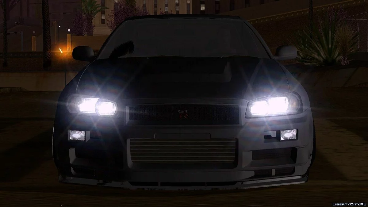 نيسان Skyline R34 GT-R (DFF فقط) / GTA سان أندرياس (iOS، أندرويد)