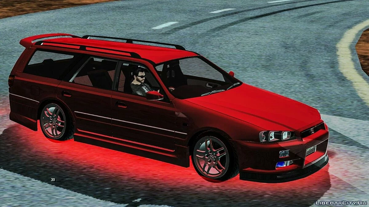 Nissan Stagea GTR (только DFF) / GTA San Andreas (iOS, Android)