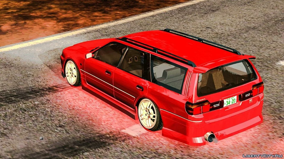 Nissan Stagea GTR (только DFF) / GTA San Andreas (iOS, Android)