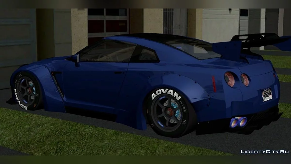 Liberty Walk Nissan GTR R35 Premium 2015 / GTA San Andreas (iOS, Android)