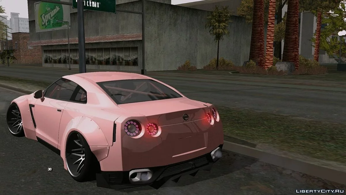 نيسان GT-R (DFF فقط) / GTA سان أندرياس (iOS، أندرويد)