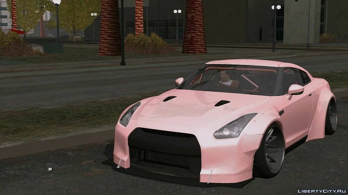نيسان GT-R (DFF فقط) / GTA سان أندرياس (iOS، أندرويد)
