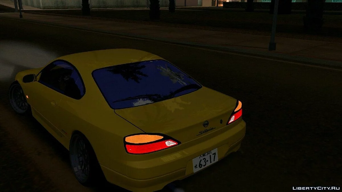 نيسان سيلفيا S15 سبيك آر (DFF فقط) / GTA سان أندرياس (iOS، أندرويد)