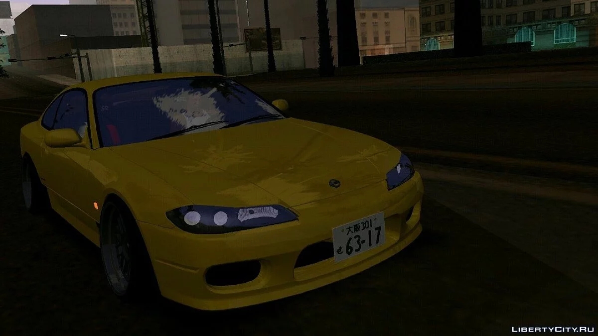 نيسان سيلفيا S15 سبيك آر (DFF فقط) / GTA سان أندرياس (iOS، أندرويد)