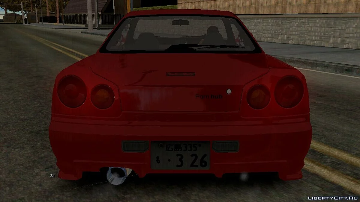 Nissan Skyline R34 / GTA San Andreas (iOS, Android)