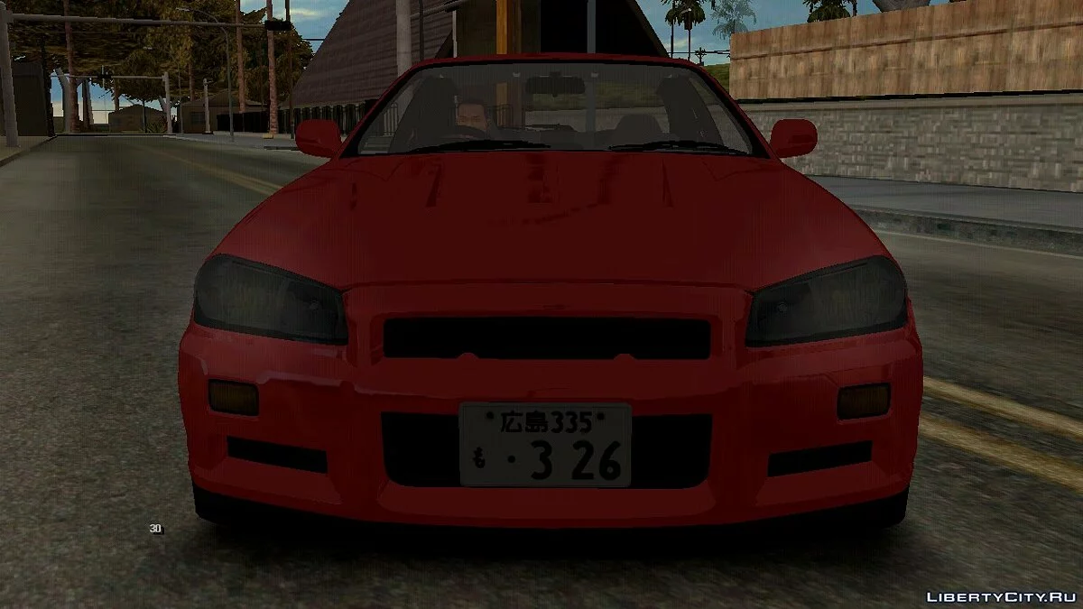 Nissan Skyline R34 / GTA San Andreas (iOS, Android)