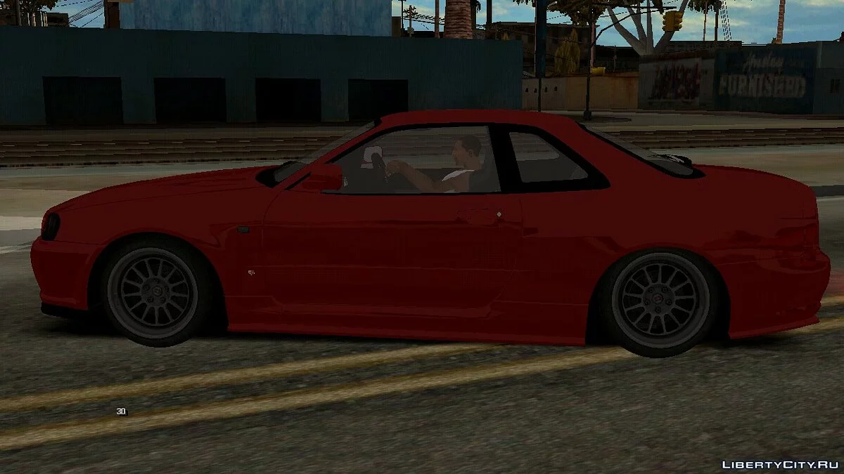 Nissan Skyline R34 / GTA San Andreas (iOS, Android)