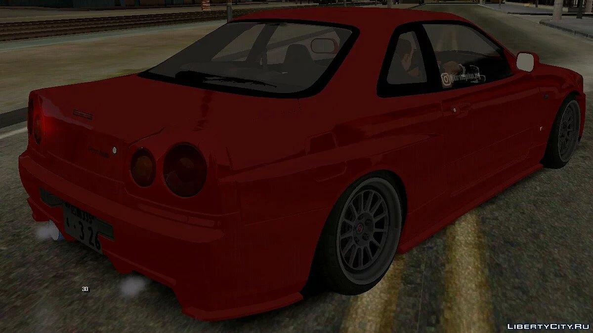 Nissan Skyline R34 / GTA San Andreas (iOS, Android)