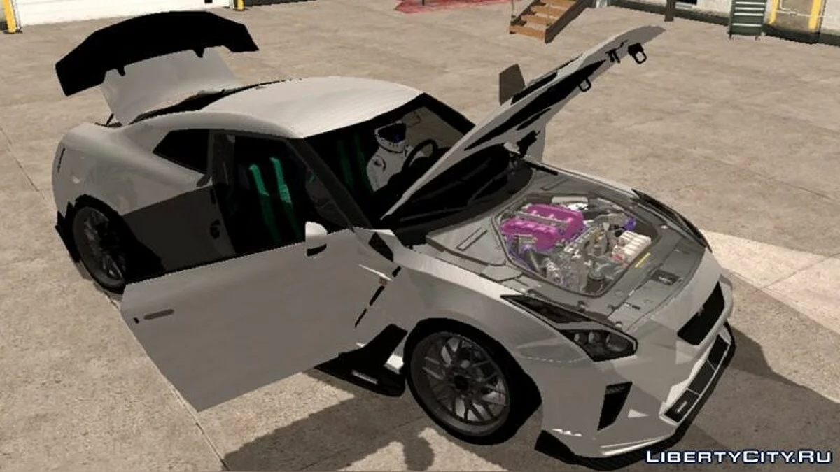 Kream Nissan GTR R35 / GTA سان أندرياس (iOS، أندرويد)