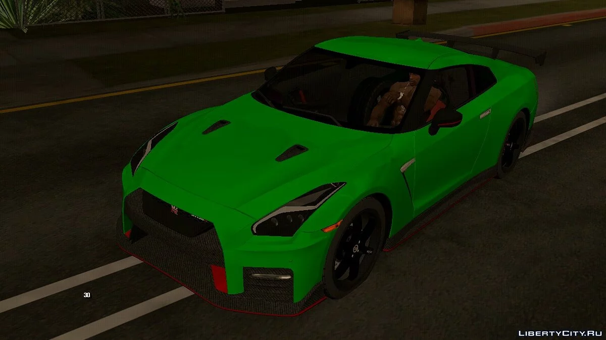 Nissan GT-R Nismo (R35) / GTA San Andreas (iOS, Android)