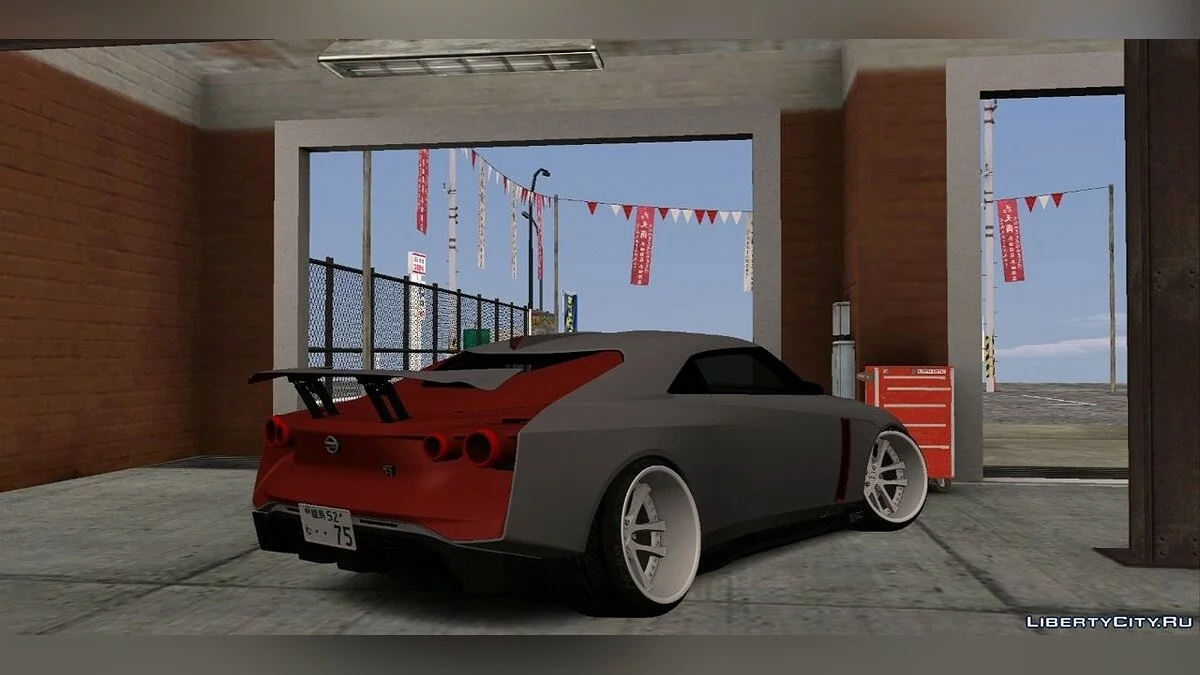 Nissan GT-R R50 Stance / GTA San Andreas (iOS, Android)