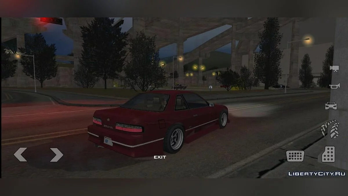 نيسان أونيفيا (سيلفيا S13 و 180SX) / GTA سان أندرياس (iOS، أندرويد)
