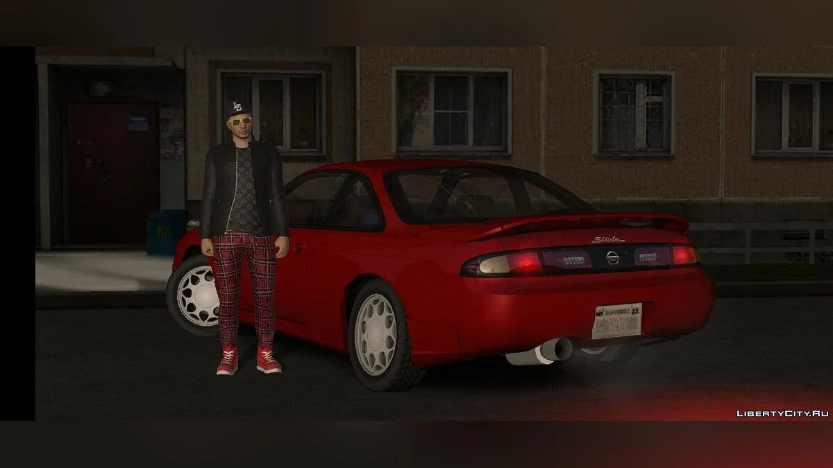 Nissan Silvia S14 1993 / GTA San Andreas (iOS, Android)