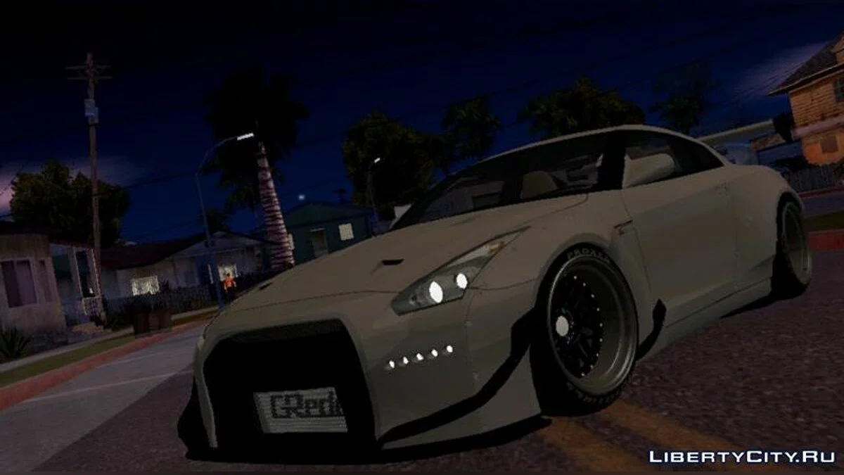 Rocket Bunny Nissan GTR R35 / GTA San Andreas (iOS, Android)