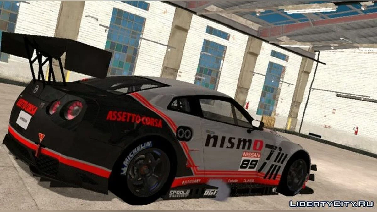 Nissan GTR R35 Nismo GT3 2015 / GTA San Andreas (iOS, Android)