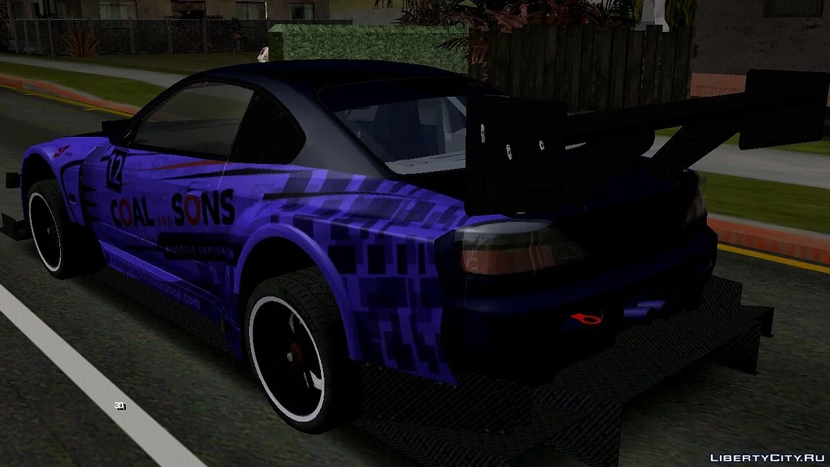 Nissan Silvia S15 R3 Spec / GTA San Andreas (iOS, Android)