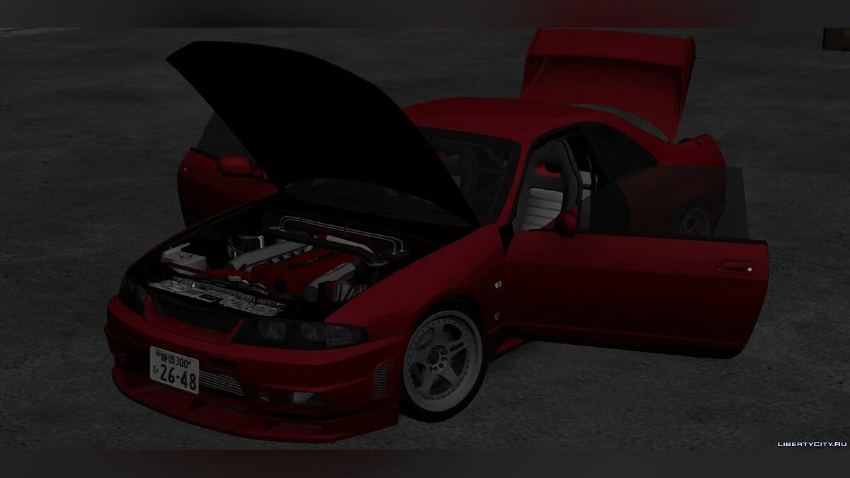 Nissan Skyline R33 / GTA San Andreas (iOS, Android)