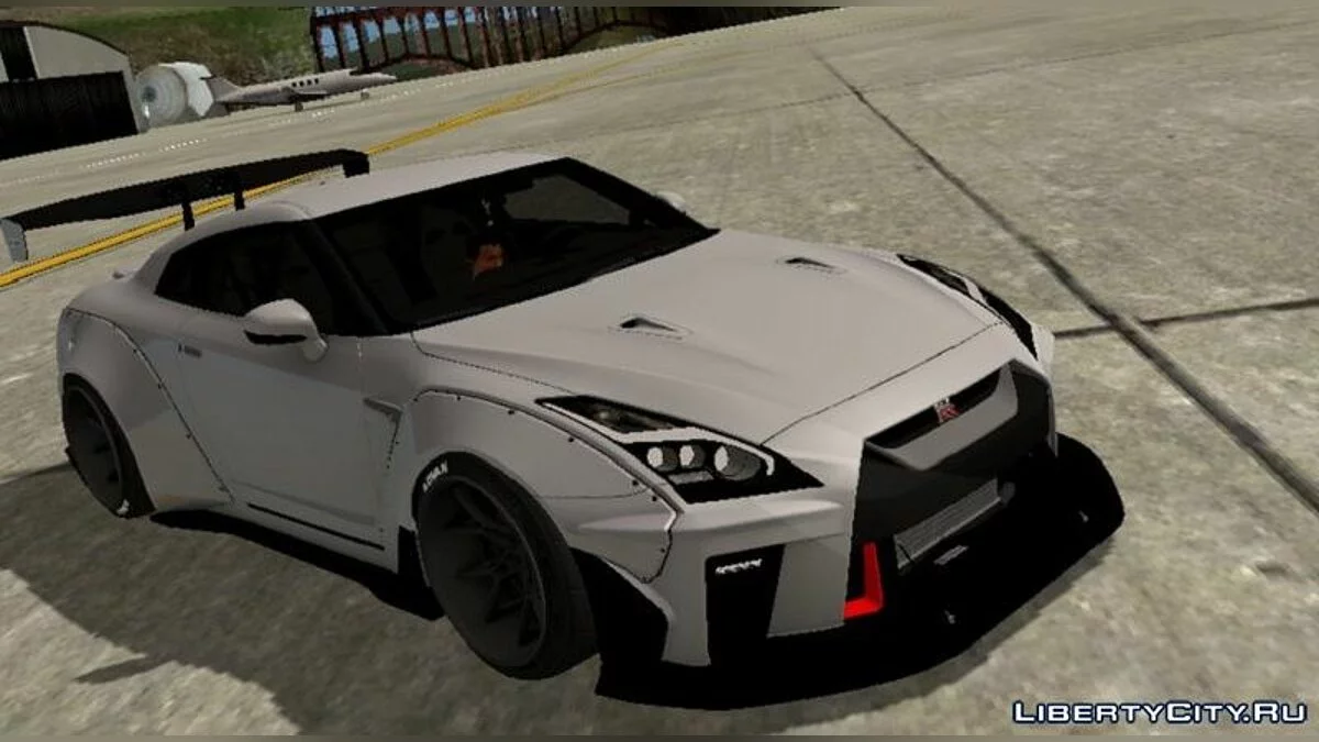 Aimgain GT Тип-2 Nissan GTR R35 (SA вогні) / GTA San Andreas (iOS, Android)