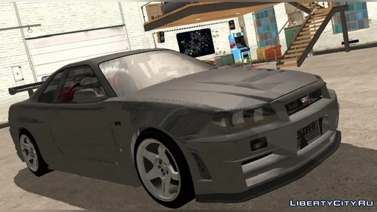 Nissan Skyline GTR R34 Nismo Z-Tune / GTA San Andreas (iOS, Android)