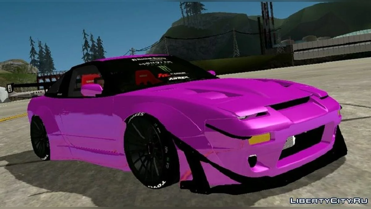 Rocket Bunny Nissan 180SX Тип X / GTA San Andreas (iOS, Android)