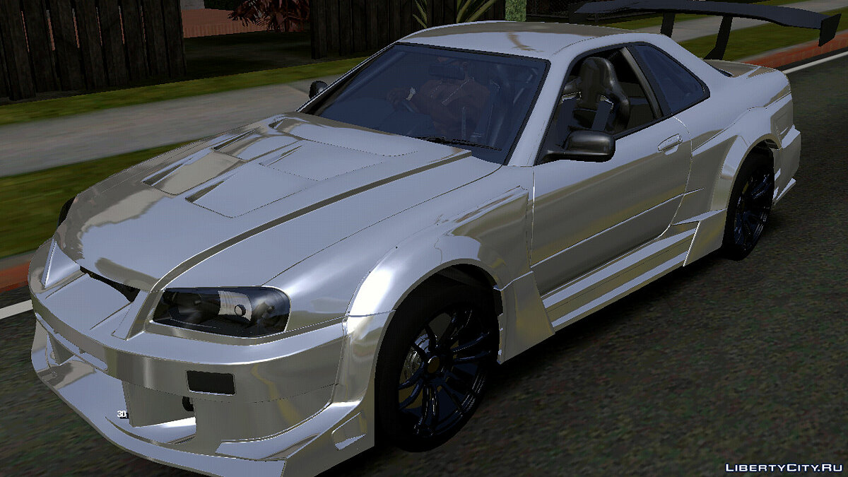 Download Nissan Skyline GTR R34 (DFF only) for GTA San Andreas (iOS ...