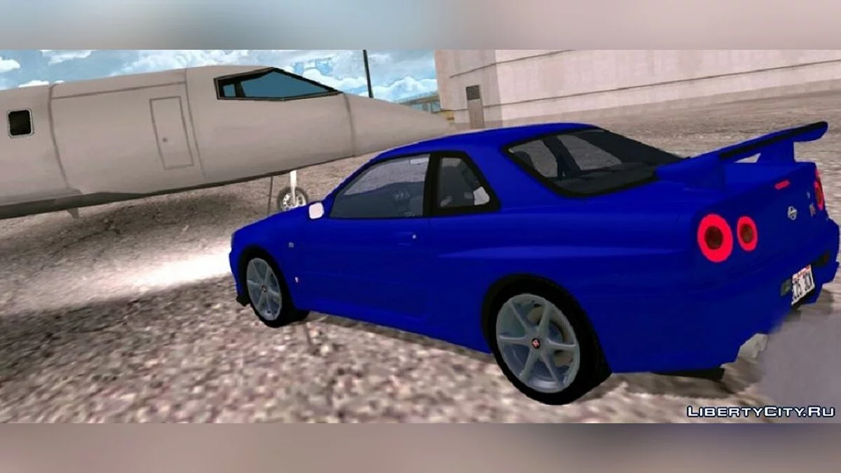 Nissan Skyline GTR R34 V-Spec II Nur / GTA San Andreas (iOS, Android)
