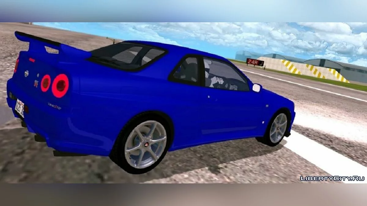 Nissan Skyline GTR R34 V-Spec II Nur / GTA San Andreas (iOS, Android)